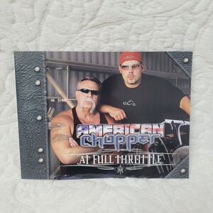 American Chopper At Full Throttle Softcover Book First Edition Print 2004 Bikers